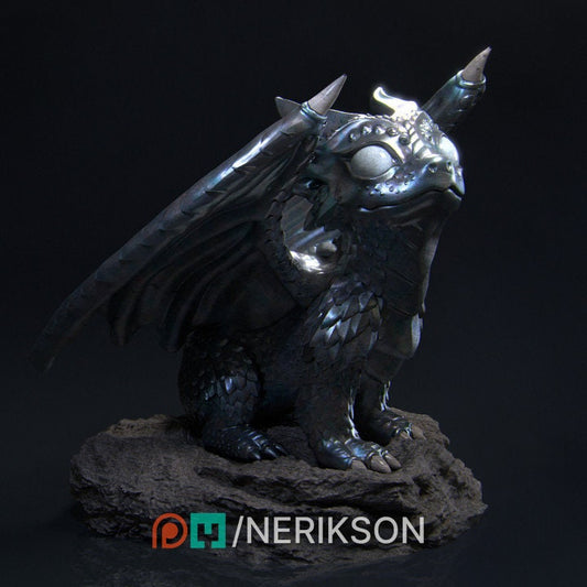 Kaida the Dragon, Certified good boy | Aussie 3D Printed Miniatures and Terrain