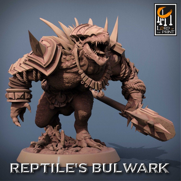 Lizardman Soldiers Pack 1 | Aussie 3D Printed Miniatures and Terrain