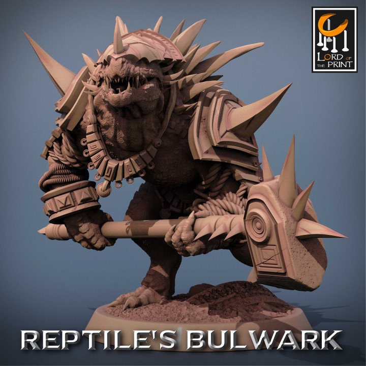 Lizardman Soldiers Pack 2 | Aussie 3D Printed Miniatures and Terrain