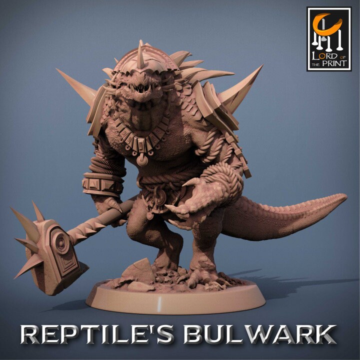 Lizardman Soldiers Pack 2 | Aussie 3D Printed Miniatures and Terrain