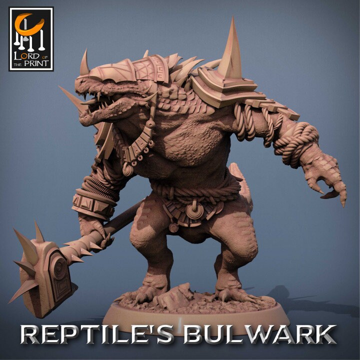 Lizardman Soldiers Pack 2 | Aussie 3D Printed Miniatures and Terrain