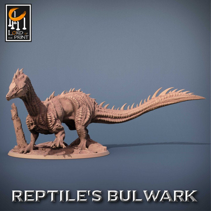 Riding Lizard | Aussie 3D Printed Miniatures and Terrain