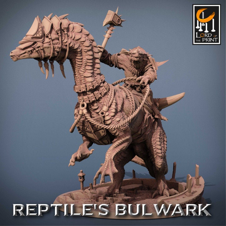 Lizard Riders | Aussie 3D Printed Miniatures and Terrain