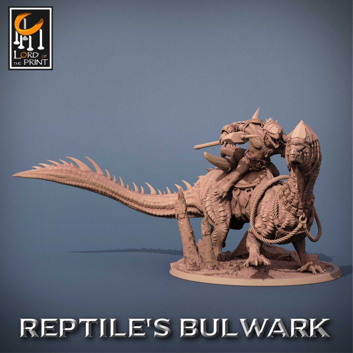 Lizard Riders | Aussie 3D Printed Miniatures and Terrain