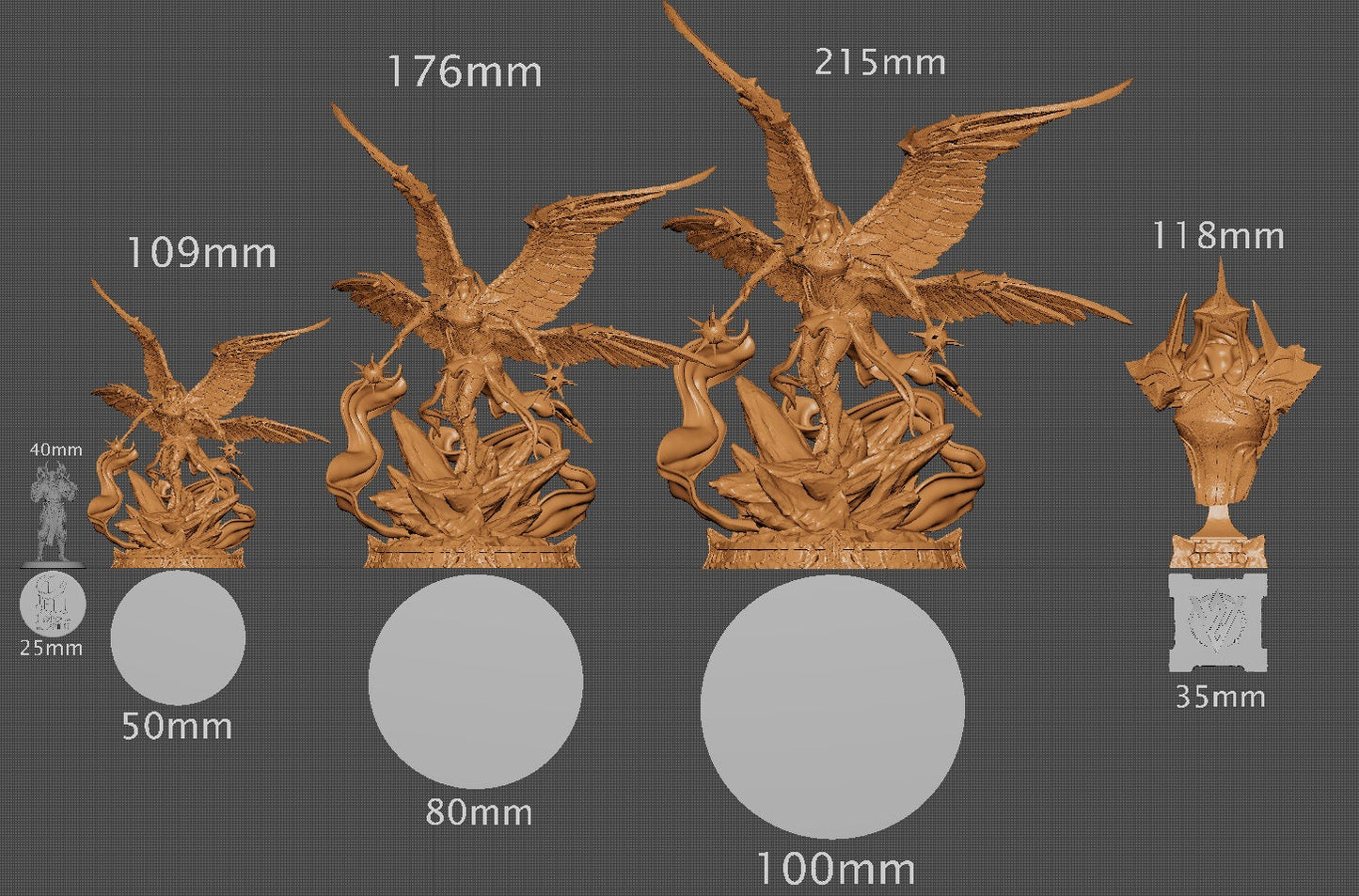 Starlight Seraph | Aussie 3D Printed Miniatures and Terrain