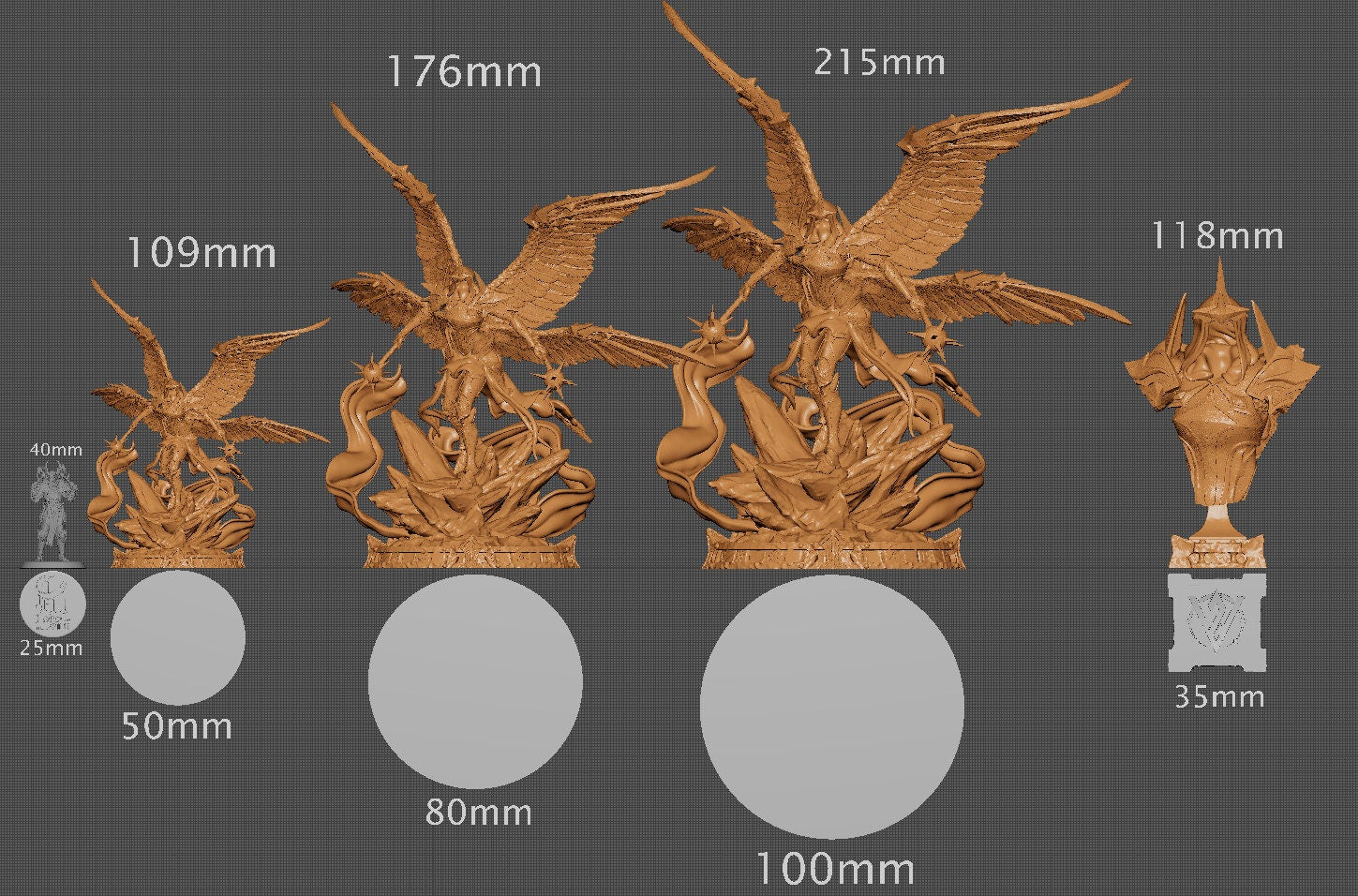 Starlight Seraph | Aussie 3D Printed Miniatures and Terrain