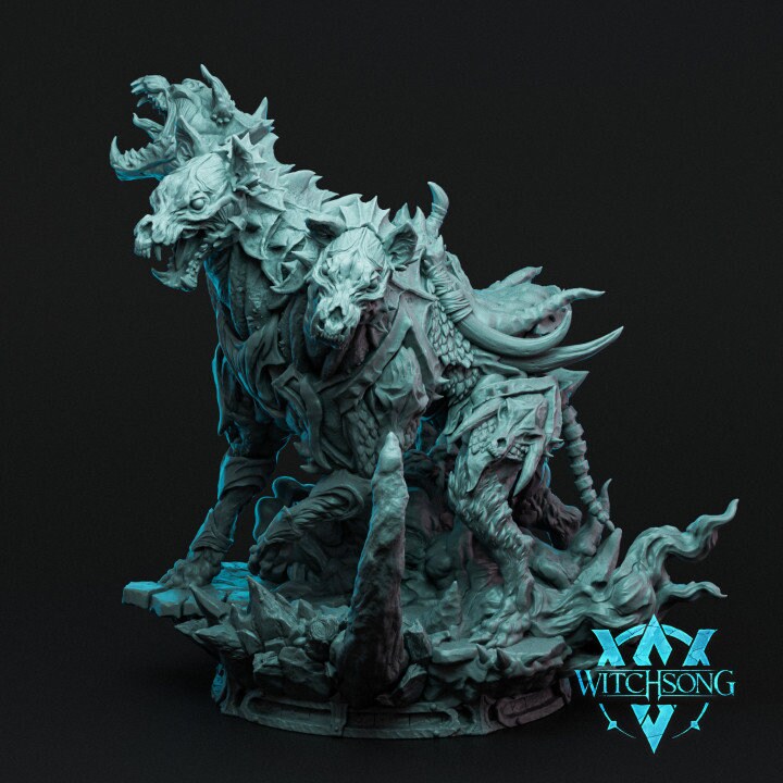 Cerberus, Guard of the Underworld | Aussie 3D Printed Miniatures and Terrain