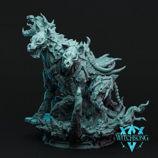 Cerberus, Guard of the Underworld | Aussie 3D Printed Miniatures and Terrain