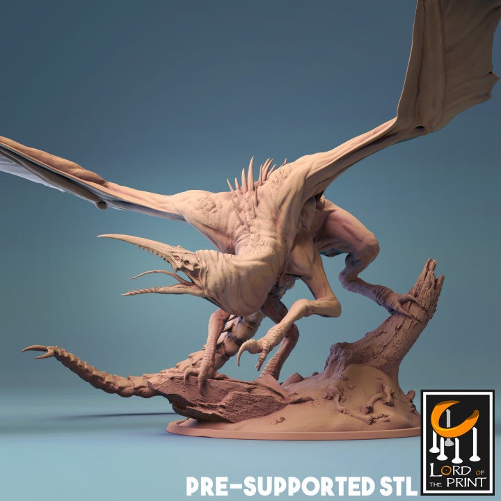 Bloodsucker Dragon | Aussie 3D Printed Miniatures and Terrain