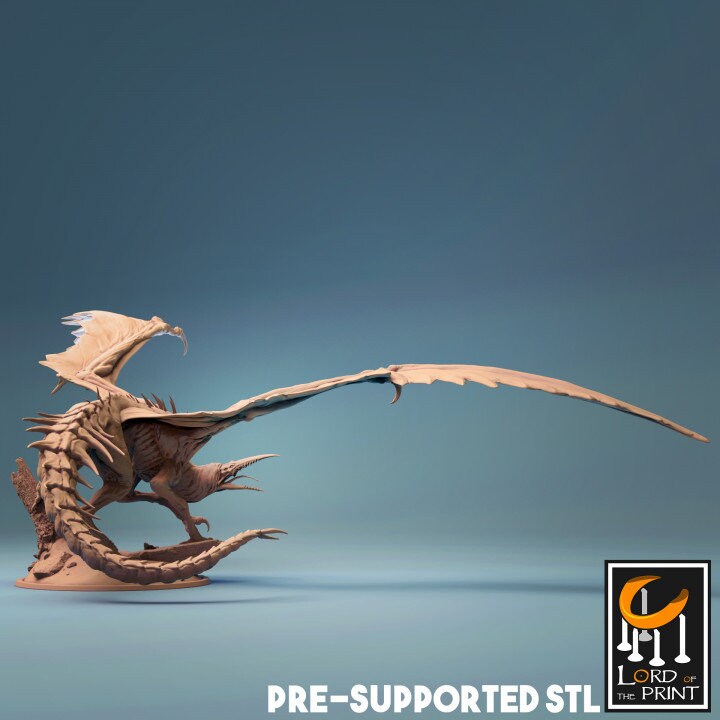 Bloodsucker Dragon | Aussie 3D Printed Miniatures and Terrain