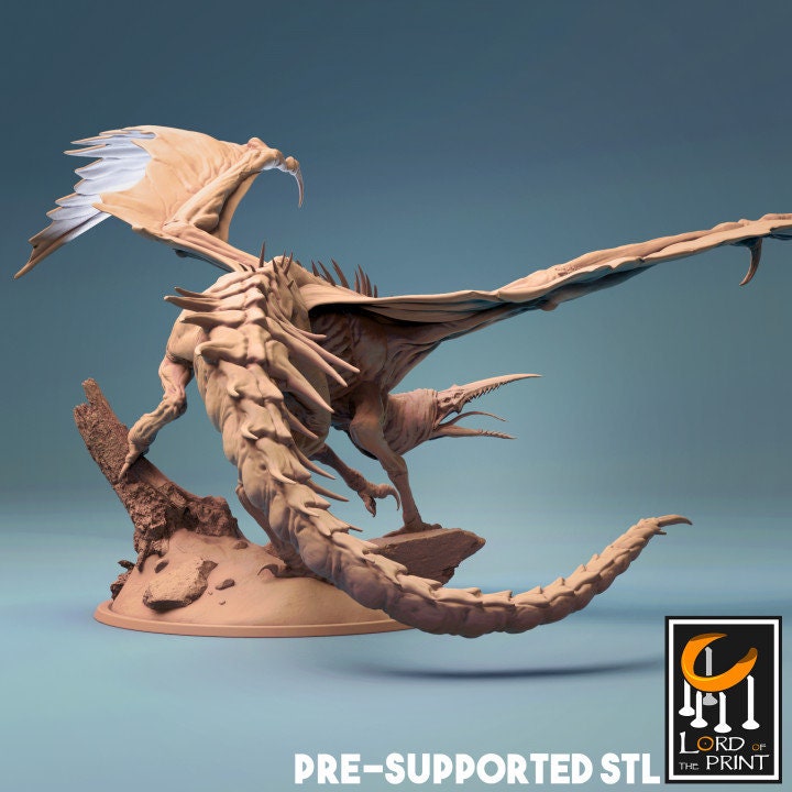 Bloodsucker Dragon | Aussie 3D Printed Miniatures and Terrain
