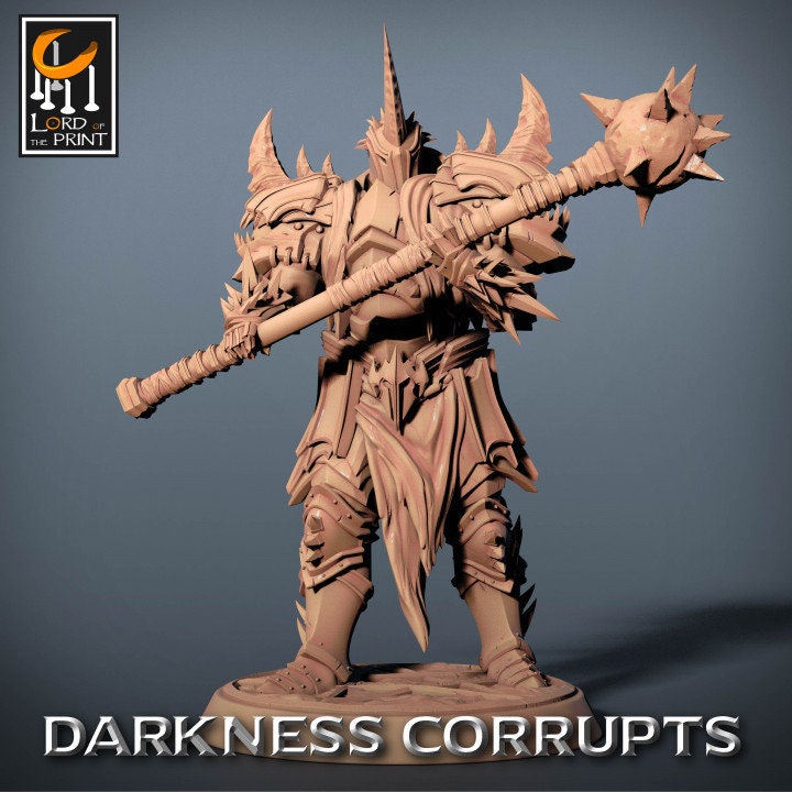 Dark Knight Mace Squad | Aussie 3D Printed Miniatures and Terrain
