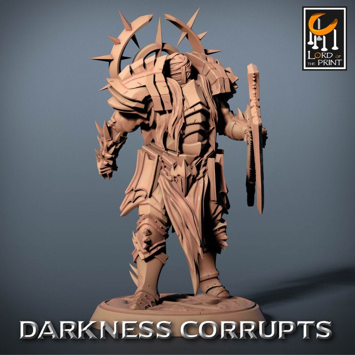 Dark Knight Scythe Squad | Aussie 3D Printed Miniatures and Terrain