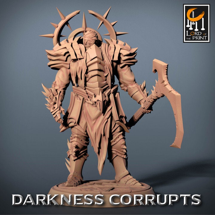 Dark Knight Scythe Squad | Aussie 3D Printed Miniatures and Terrain