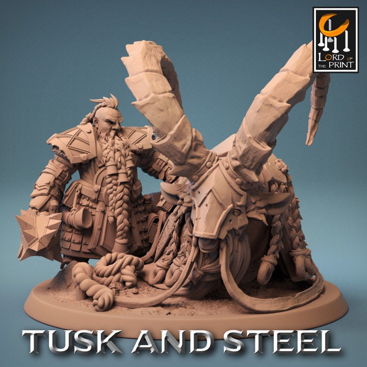Goat Riders | Aussie 3D Printed Miniatures and Terrain