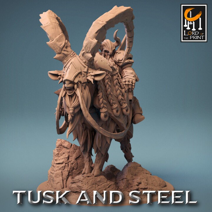 Goat Riders | Aussie 3D Printed Miniatures and Terrain