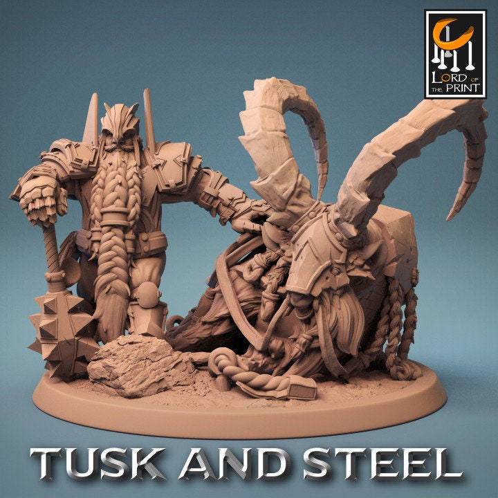 Goat Riders | Aussie 3D Printed Miniatures and Terrain