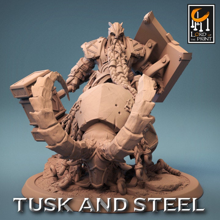Goat Riders | Aussie 3D Printed Miniatures and Terrain