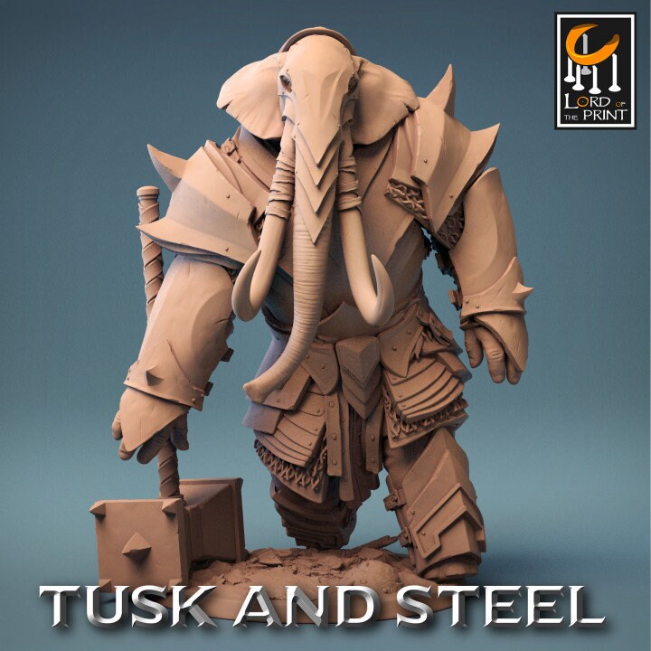 Loxodon Soldiers | Aussie 3D Printed Miniatures and Terrain