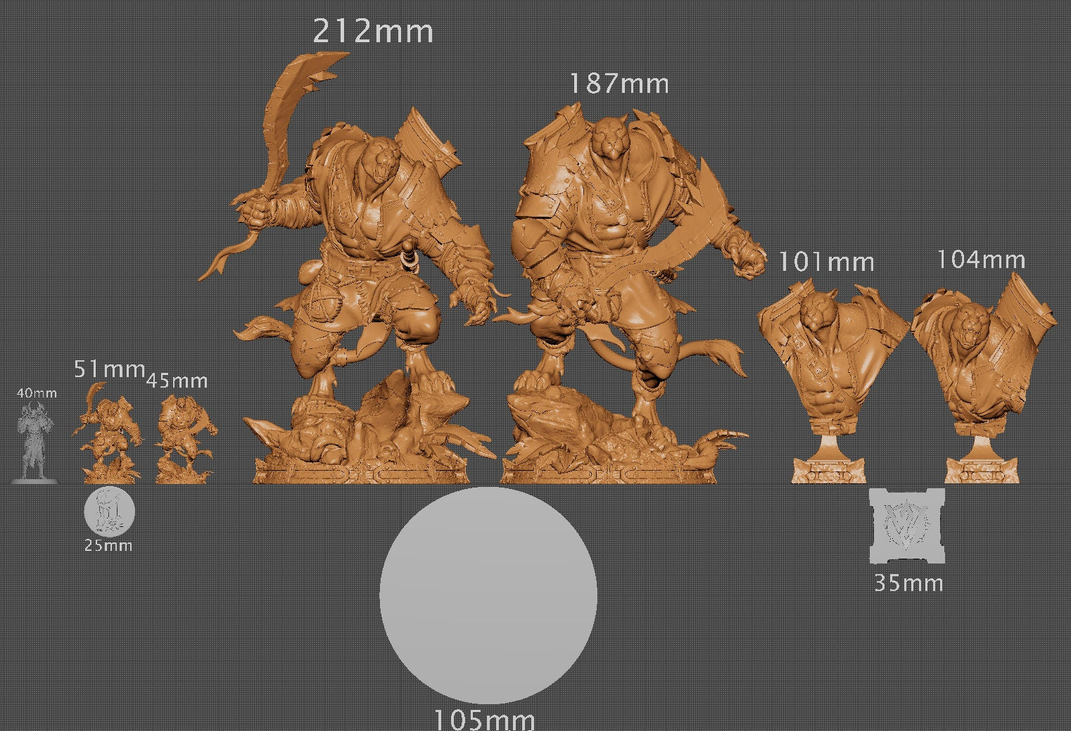 Black Claw | Aussie 3D Printed Miniatures and Terrain