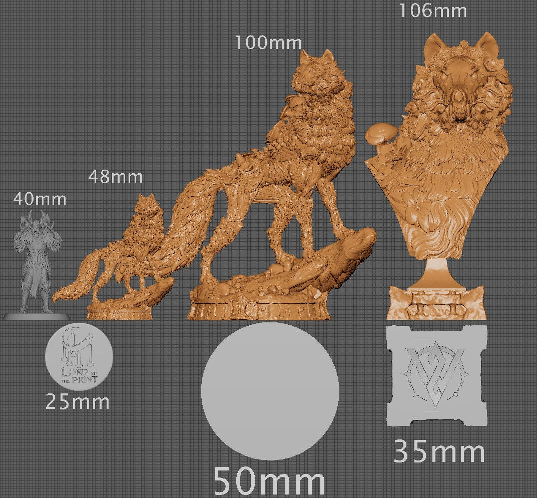 Lyks, Good Boy of the Underworld | Aussie 3D Printed Miniatures and Terrain