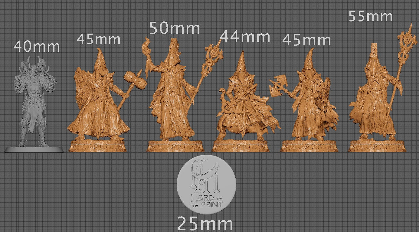 The Faceless Apostles | Aussie 3D Printed Miniatures and Terrain