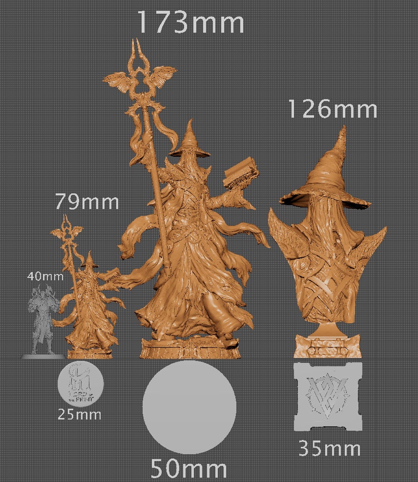 The Faceless Scholar | Aussie 3D Printed Miniatures and Terrain