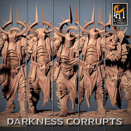 Darknight Axe Squad | Aussie 3D Printed Miniatures and Terrain