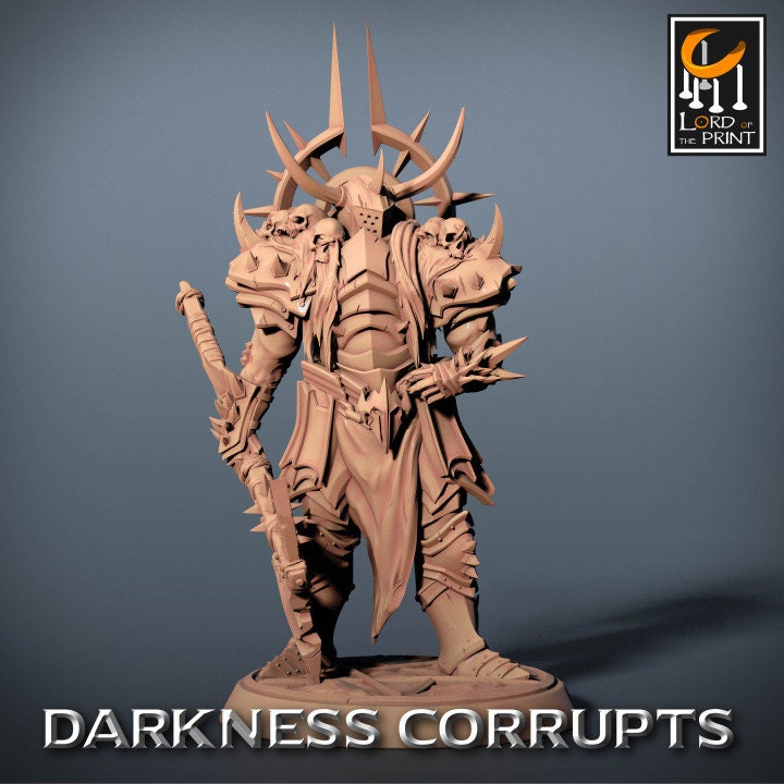 Darknight Axe Squad | Aussie 3D Printed Miniatures and Terrain