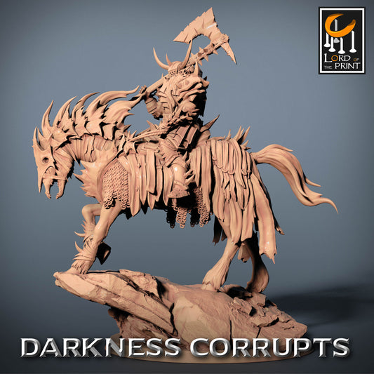 Corrupted Riders, 5 poses, P1 | Aussie 3D Printed Miniatures and Terrain