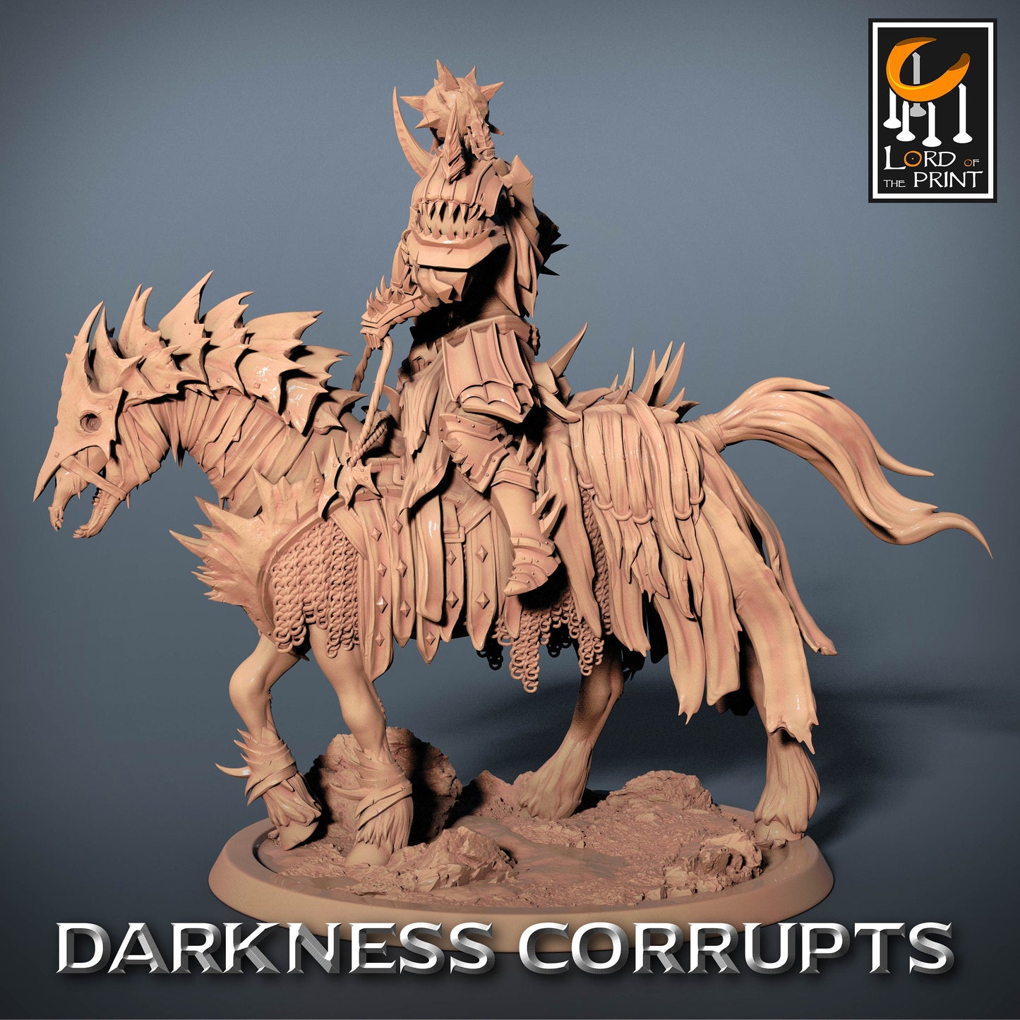 Corrupted Riders, 5 poses, P1 | Aussie 3D Printed Miniatures and Terrain