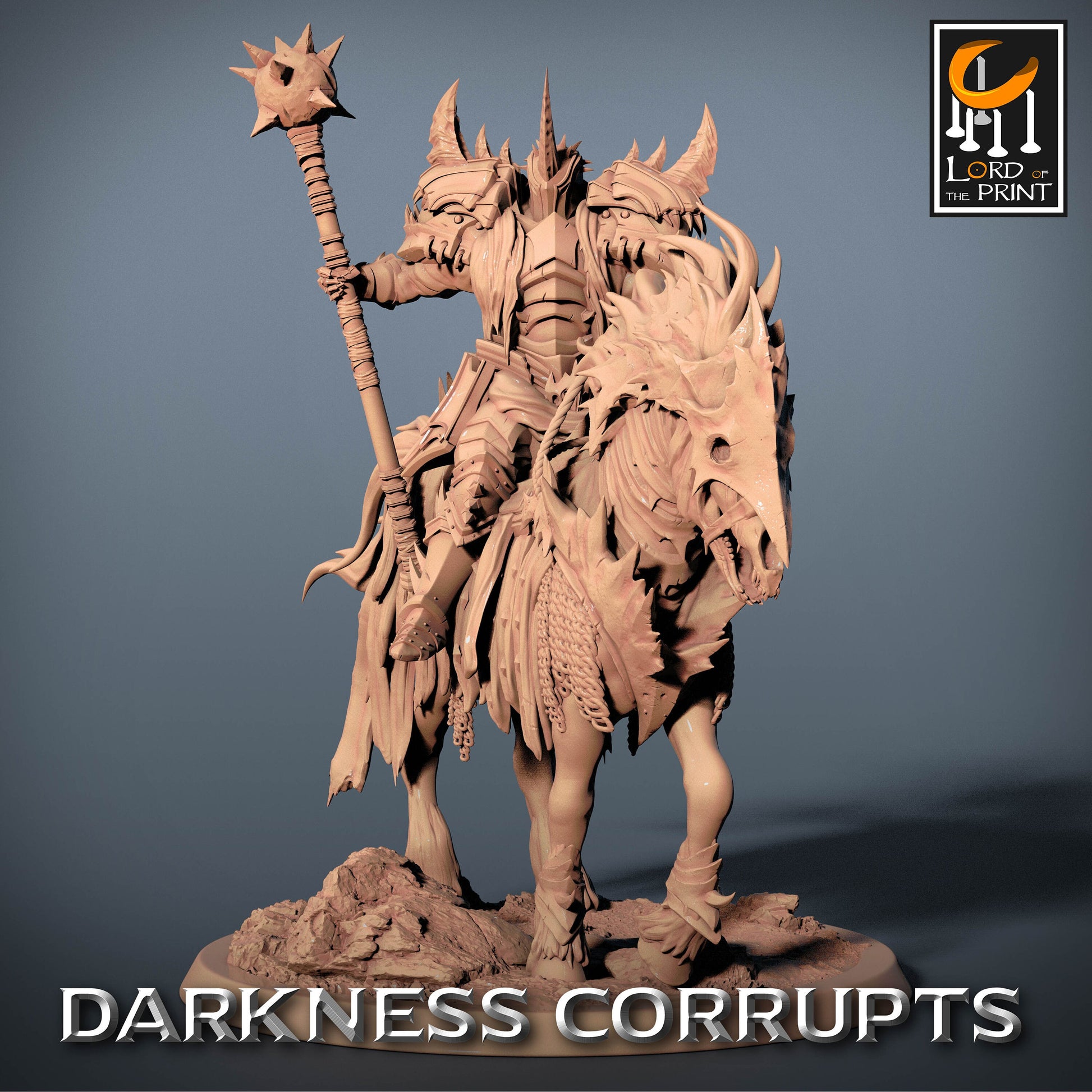 Corrupted Riders, 5 poses, P2 | Aussie 3D Printed Miniatures and Terrain