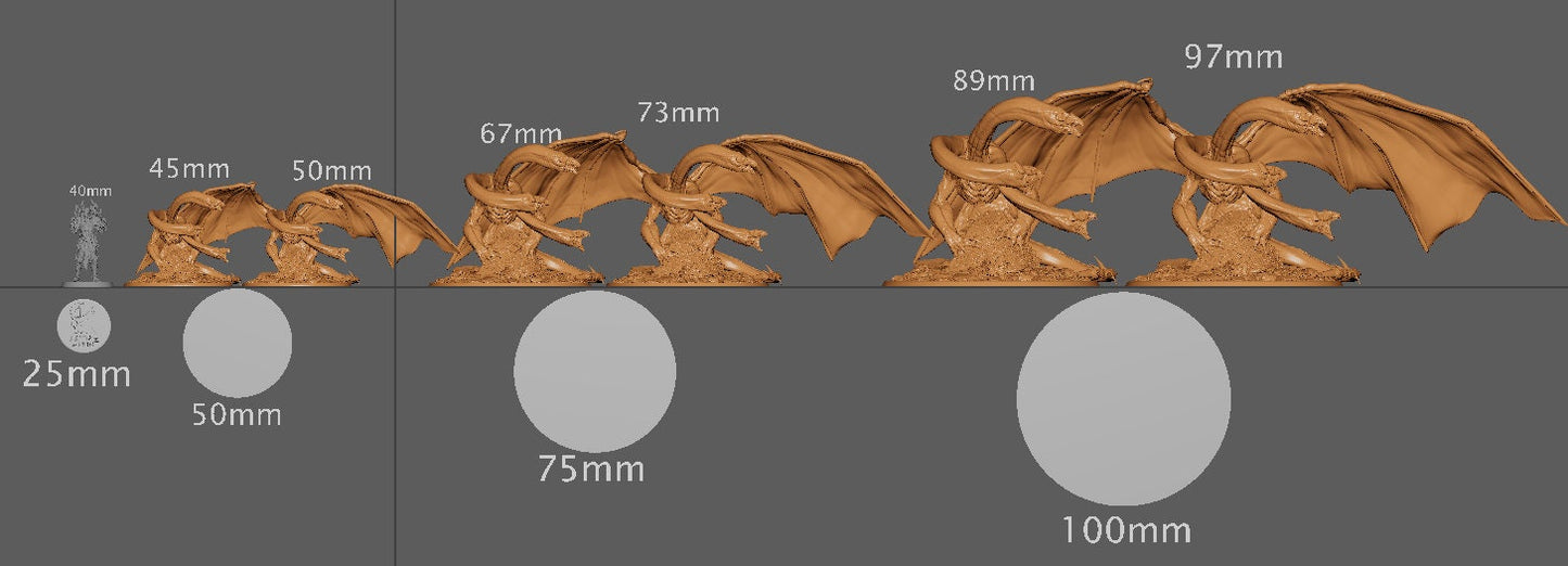 The Hydra | Aussie 3D Printed Miniatures and Terrain