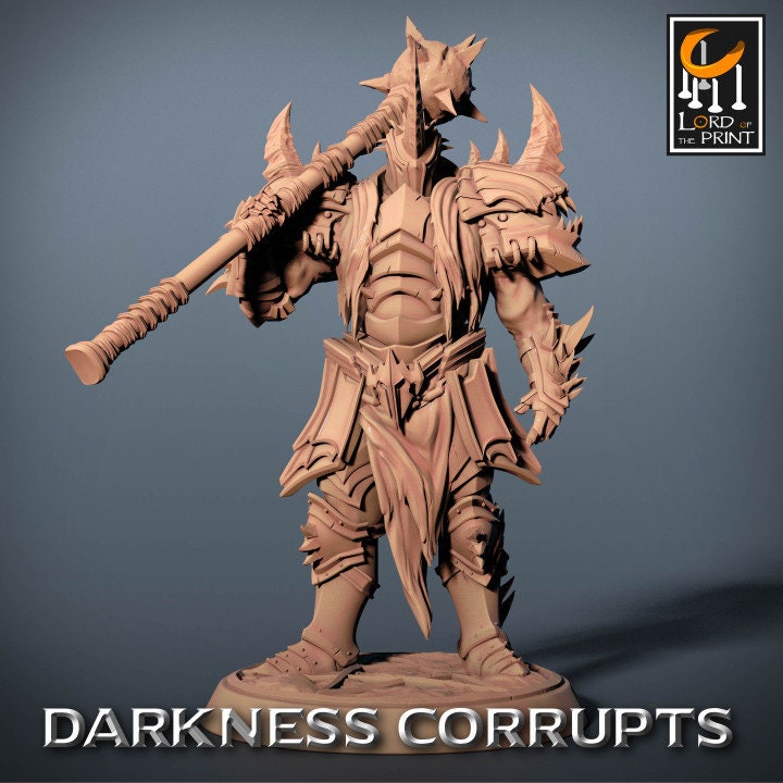 Dark Knight Mace Squad | Aussie 3D Printed Miniatures and Terrain