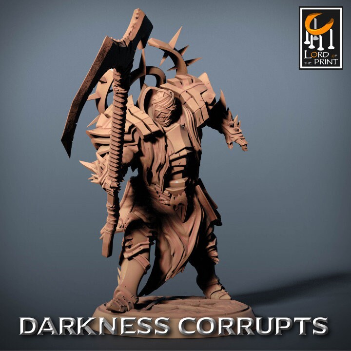 Dark Knight Scythe Squad | Aussie 3D Printed Miniatures and Terrain