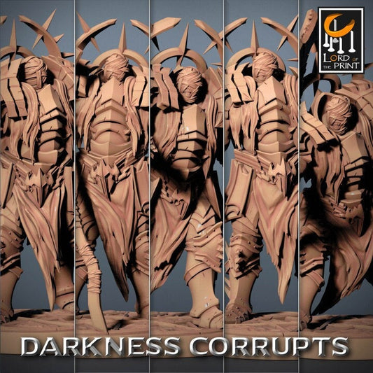 Dark Knight Scythe Squad | Aussie 3D Printed Miniatures and Terrain