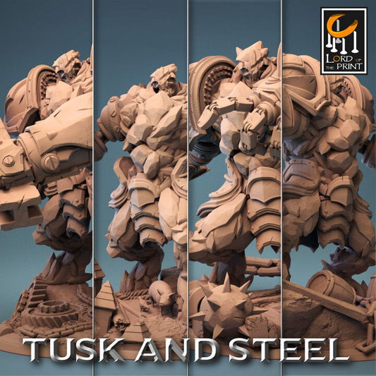 Steel Golem | Aussie 3D Printed Miniatures and Terrain