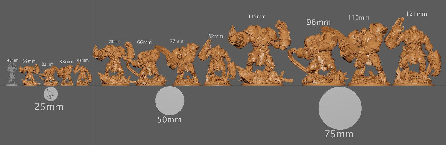 Steel Golem | Aussie 3D Printed Miniatures and Terrain
