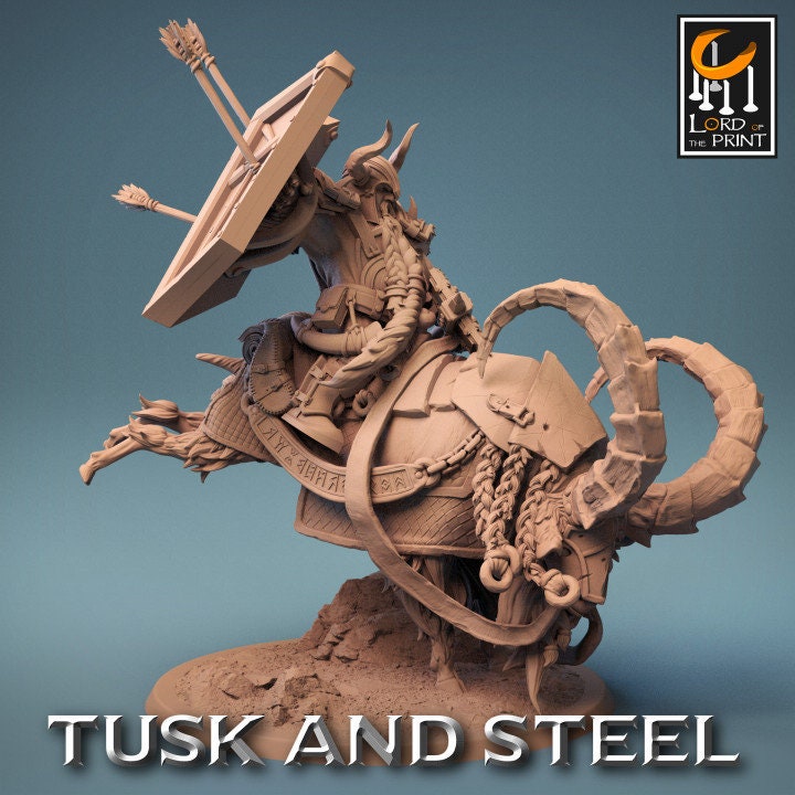Goat Riders | Aussie 3D Printed Miniatures and Terrain