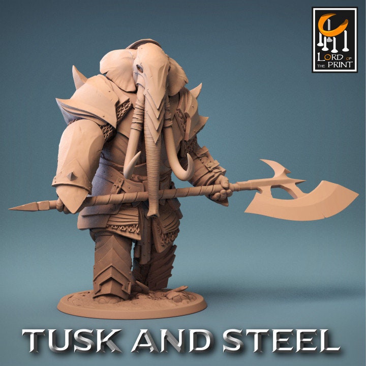 Loxodon Soldiers | Aussie 3D Printed Miniatures and Terrain