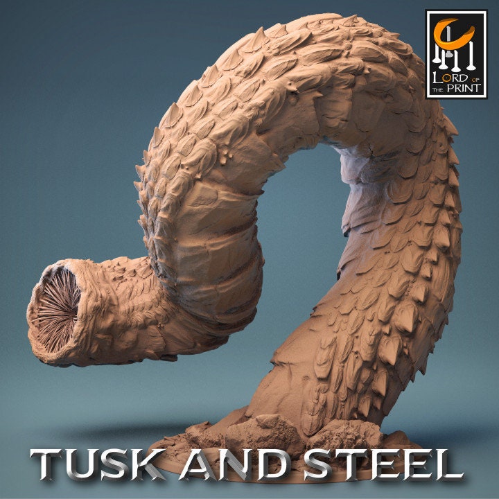 Purple Worm | Aussie 3D Printed Miniatures and Terrain