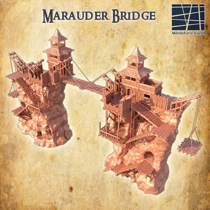 Marauders Bridge | Aussie 3D Printed Miniatures and Terrain