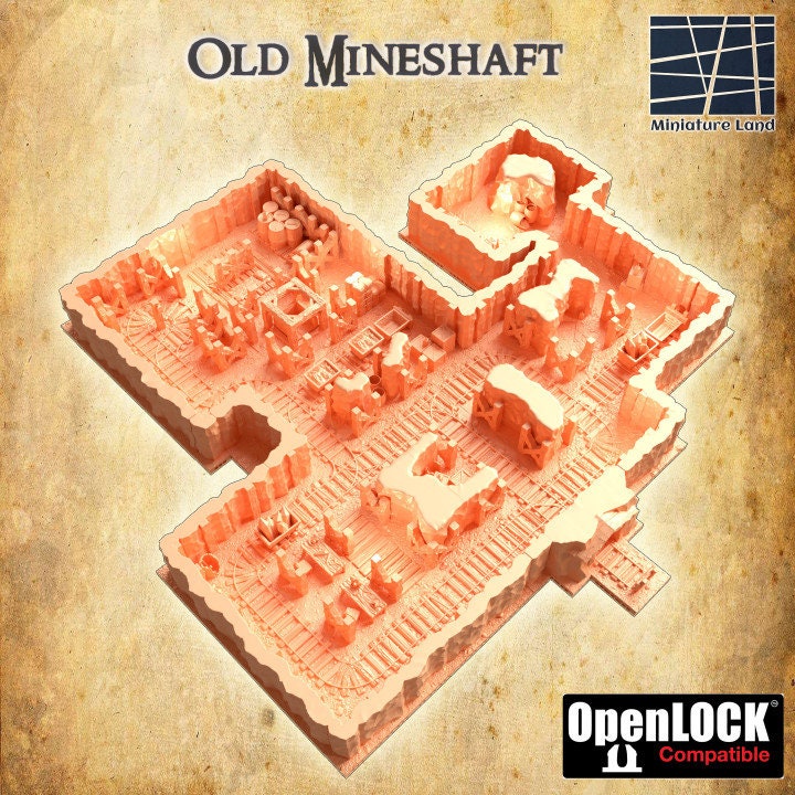 Old Mineshaft | Aussie 3D Printed Miniatures and Terrain
