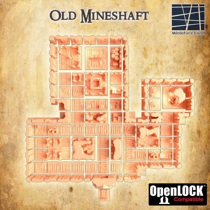 Old Mineshaft | Aussie 3D Printed Miniatures and Terrain