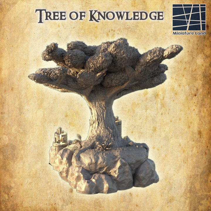 Tree of Knowledge | Aussie 3D Printed Miniatures and Terrain