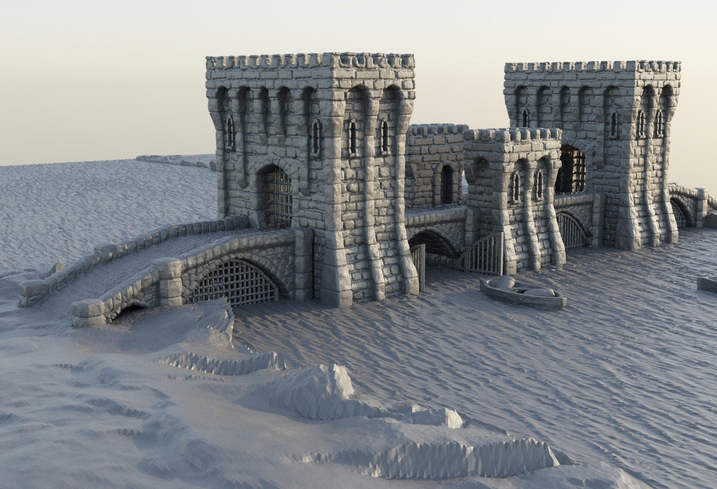 Stone Bridge | Aussie 3D Printed Miniatures and Terrain