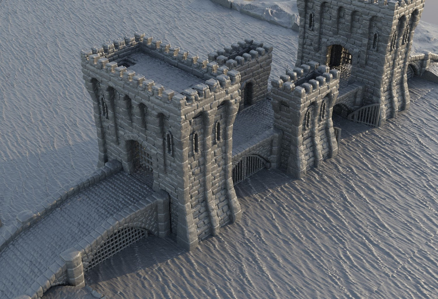Stone Bridge | Aussie 3D Printed Miniatures and Terrain