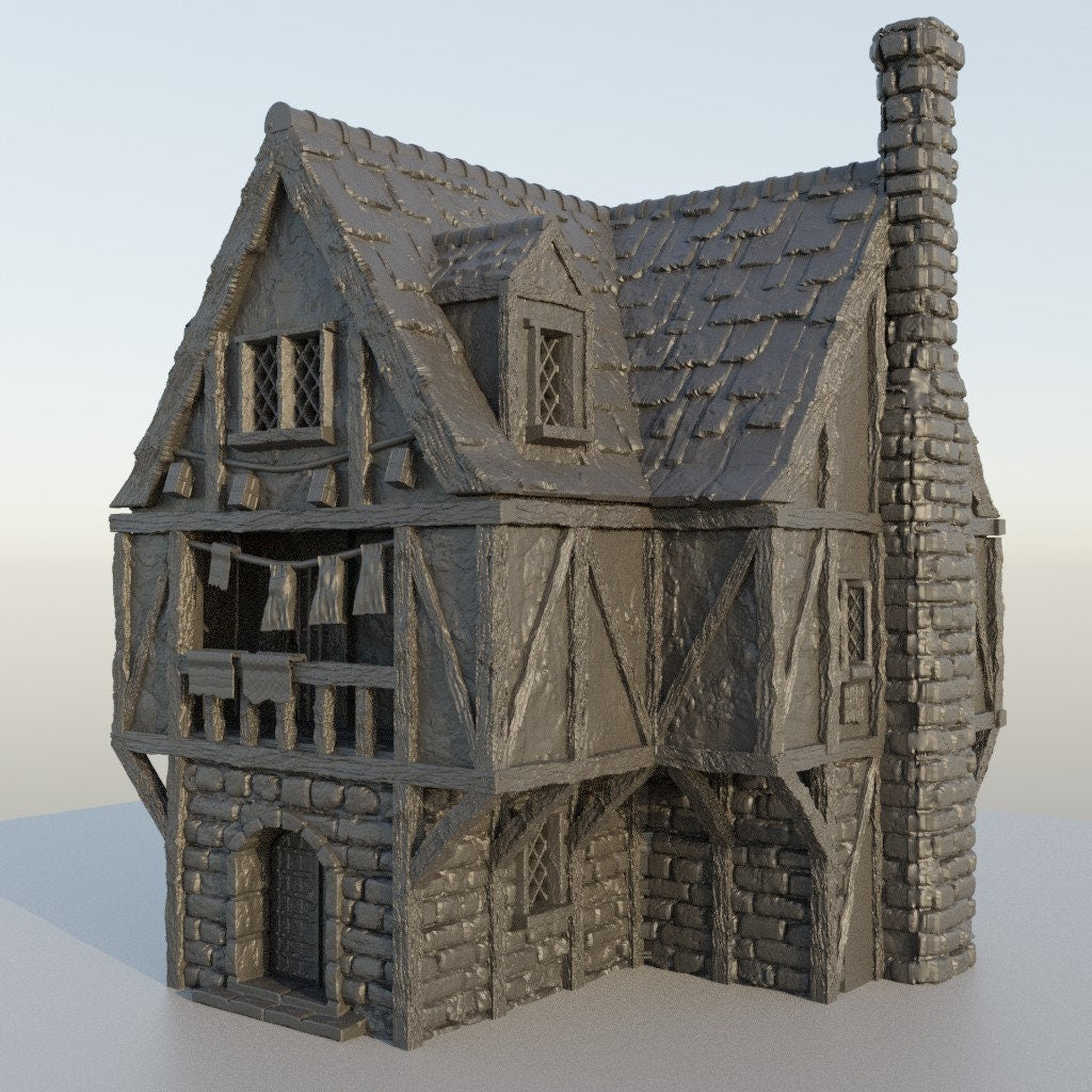 Village Brothel | Aussie 3D Printed Miniatures and Terrain