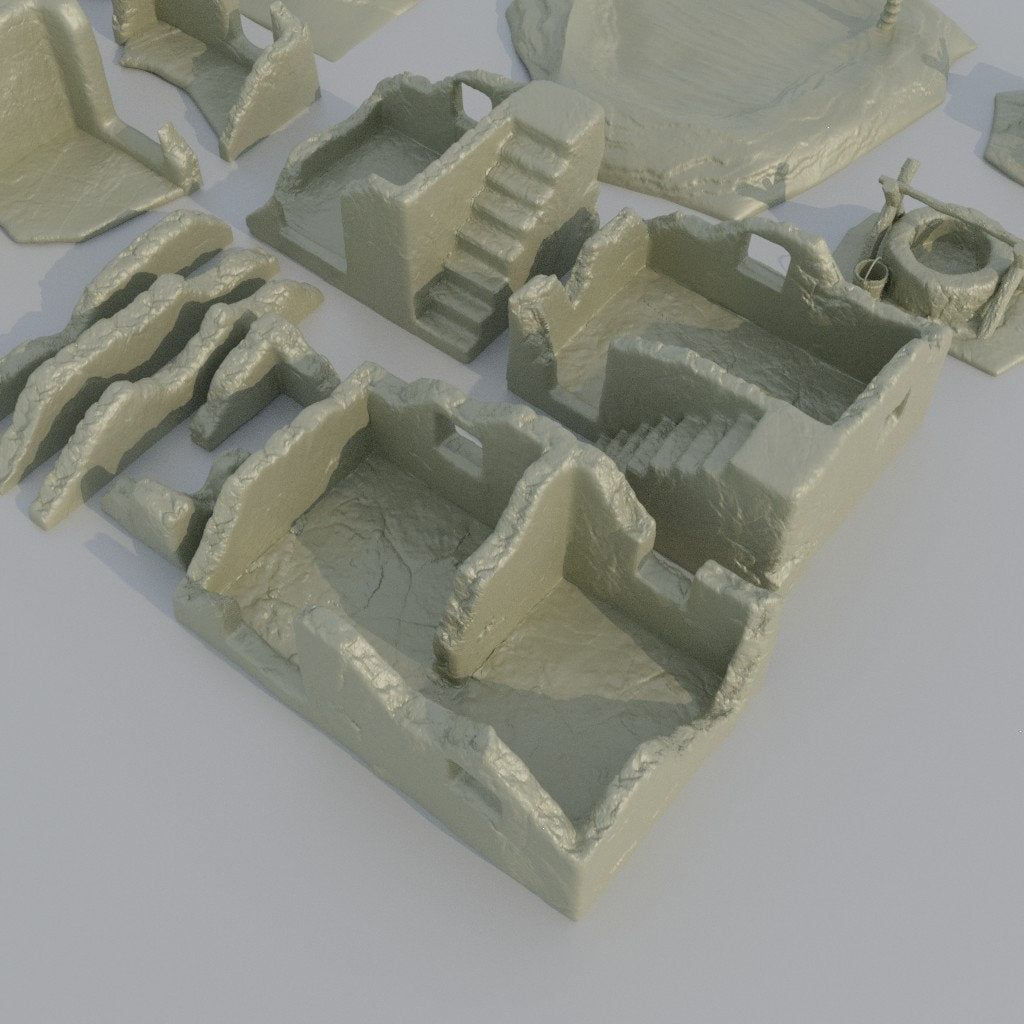 Desert Scatter Terrain | Aussie 3D Printed Miniatures and Terrain