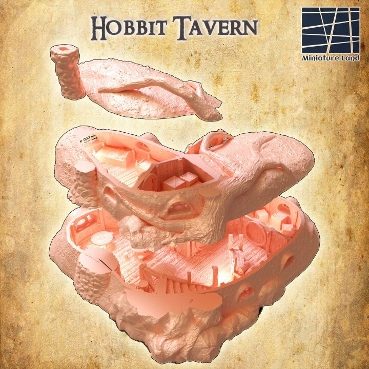Hobbit Tavern | Aussie 3D Printed Miniatures and Terrain